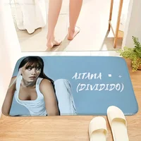 A-Aitana Singer Floor Mat Doormats Home Carpet Foot Bathroom Absorbent Anti-Slip Home Decor 2
