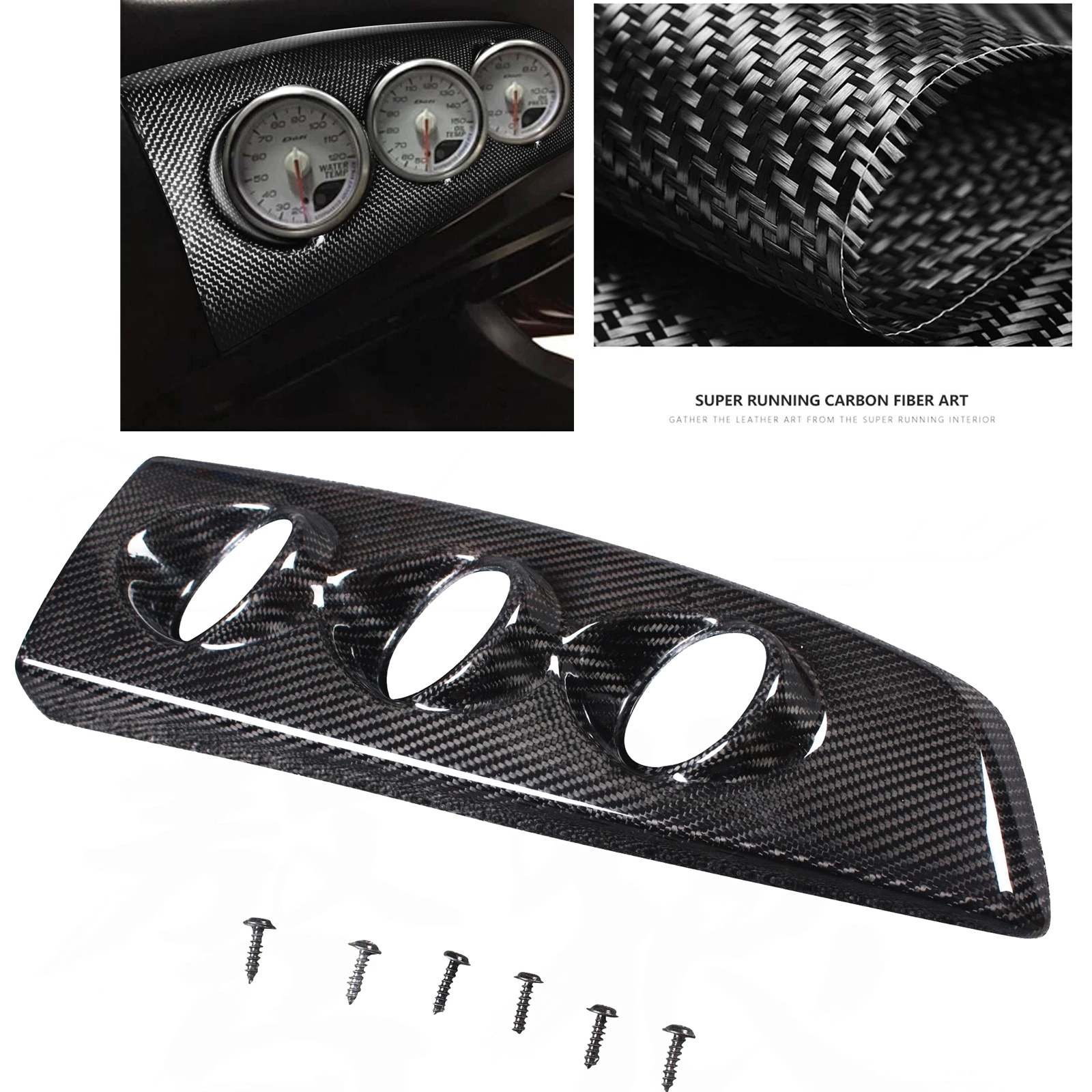 

Dashboard Hole Cover Left Side Dash Gauge Pod Panel Frame For Toyota GT86 & Subaru BRZ 2012 2013 2014 2015 2016 2017 2018 2019