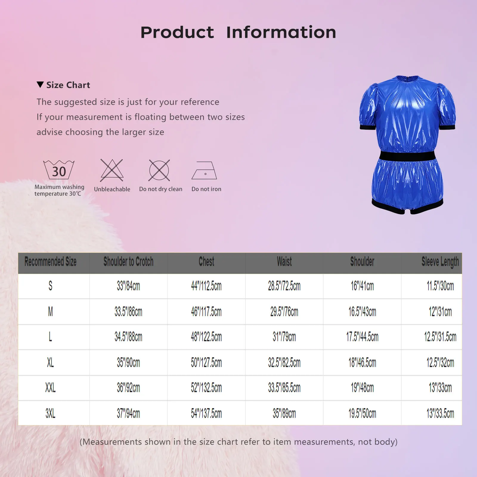 Swimwear Mens Waterproof Shirt Top One Piece Rompers Swimsuit Wet Look Bodysuit T-shirt Blouse Beachwear Raincoat Rave Clubwear - 5
