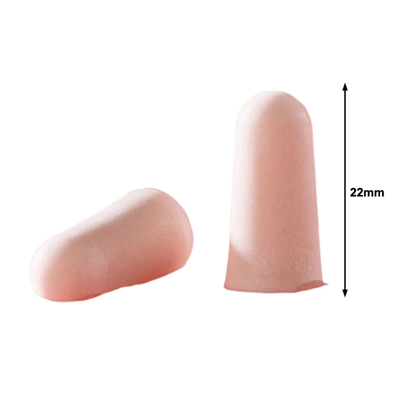 4/10Pcs Sleep Ear Plugs Noise Reduction Sound Insulation Soft Slow Rebound Earplugs Soundproof Anti-Noise Sleeping Aid Ear Care