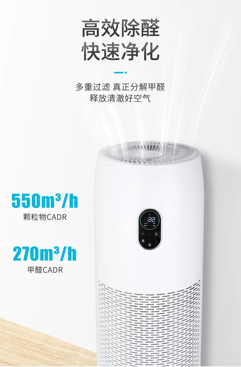 

Formaldehyde Kexing Negative Ion Purifier Household Intelligent Smoke Odor Removal Real Time Purification Disinfection Machine