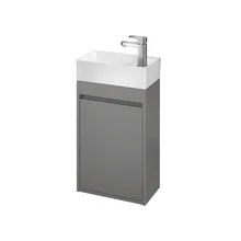  K227A Modern space saving wall hung mini bathroom cabinet with sink 