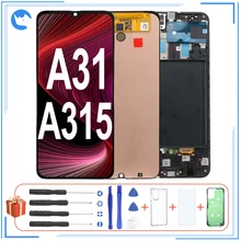 Bloc écran tactile LCD de remplacement, 6.4 pouces, pour Samsung Galaxy A31 A315 A315F A315DS A315G A315N, Original=