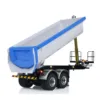 1/14 LESU RC Metal Hydraulic Dump Trailer Finished Model For Toys Radio Control Tractor Truck DIY Lorry Car Vehicle 3