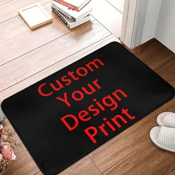 Personalizza il tuo design Tappetini da bagno da cucina per porta da pavimento Logo personalizzato per esterni stampato Zerbino Tappeto da ingresso per camera da letto Tappetino per tappeti 1
