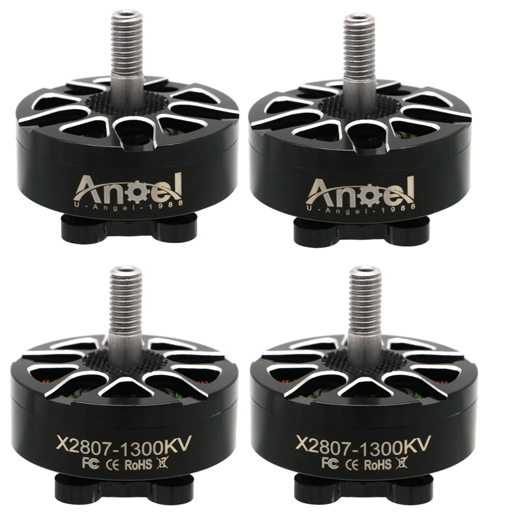 4pcs RC DIY 부품 X2807 2807 모터 1300KV 4S 1500KV 1700KV 6S FPV 7 인치 장거리 Mark4 LR7 드..