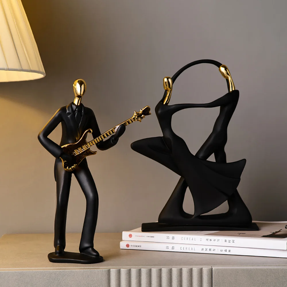 

Sports Statue Abstract Figurines for Interior Home Decor Accessories Living Room Decoration Resin Figurine Christmas Decoration