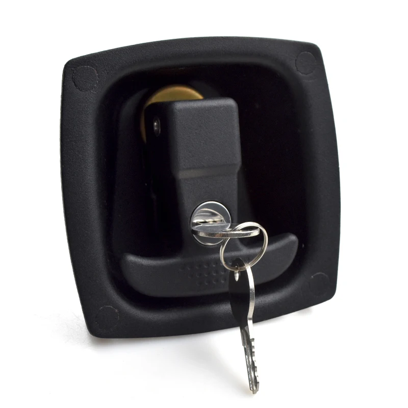 Toolbox Lock Automotive Industry Heavy Duty Vehicle Zinc Alloy T Bar Handle Tool Box Folding Compression Paddle Latch