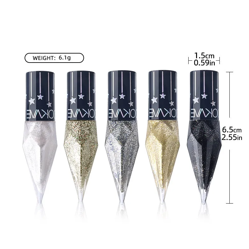 Eye Shadow Diamond Liquid Eyeshadow Waterproof Sequins Smooth Shimmer Eyeliner Stick Makeup Tool