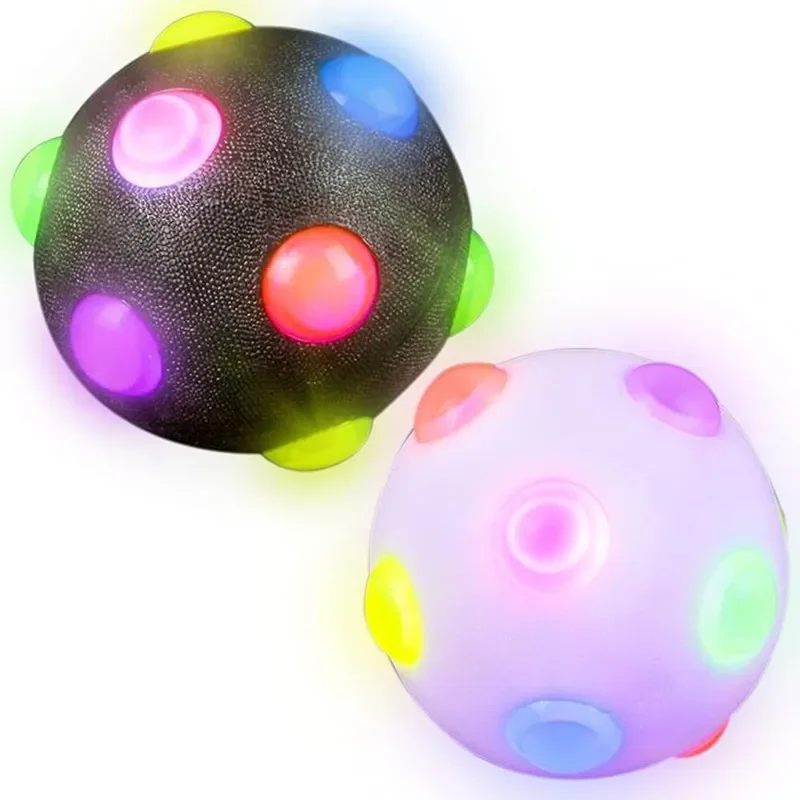 LED Glowing Dog Ball – Flashing Elastic Light Toy for Cats & Small Dogs 4