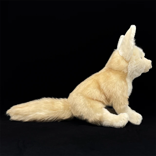 Stuffed Animal Plush Figure Toy Fox Super Realistic Lifelike Fox for  Children