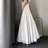 ZZ142 2024 Women's Summer Suspender Skirt Long Temperament High-end A-shaped Pendulum Skirt Bottom Slim Dress Inside 2