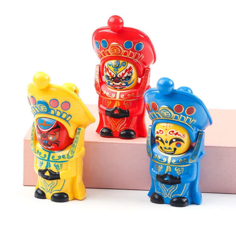 

Creative Nostalgia Classic Chinese Sichuan Opera Face Change Doll Desktop Ornaments Children Decompression Toys
