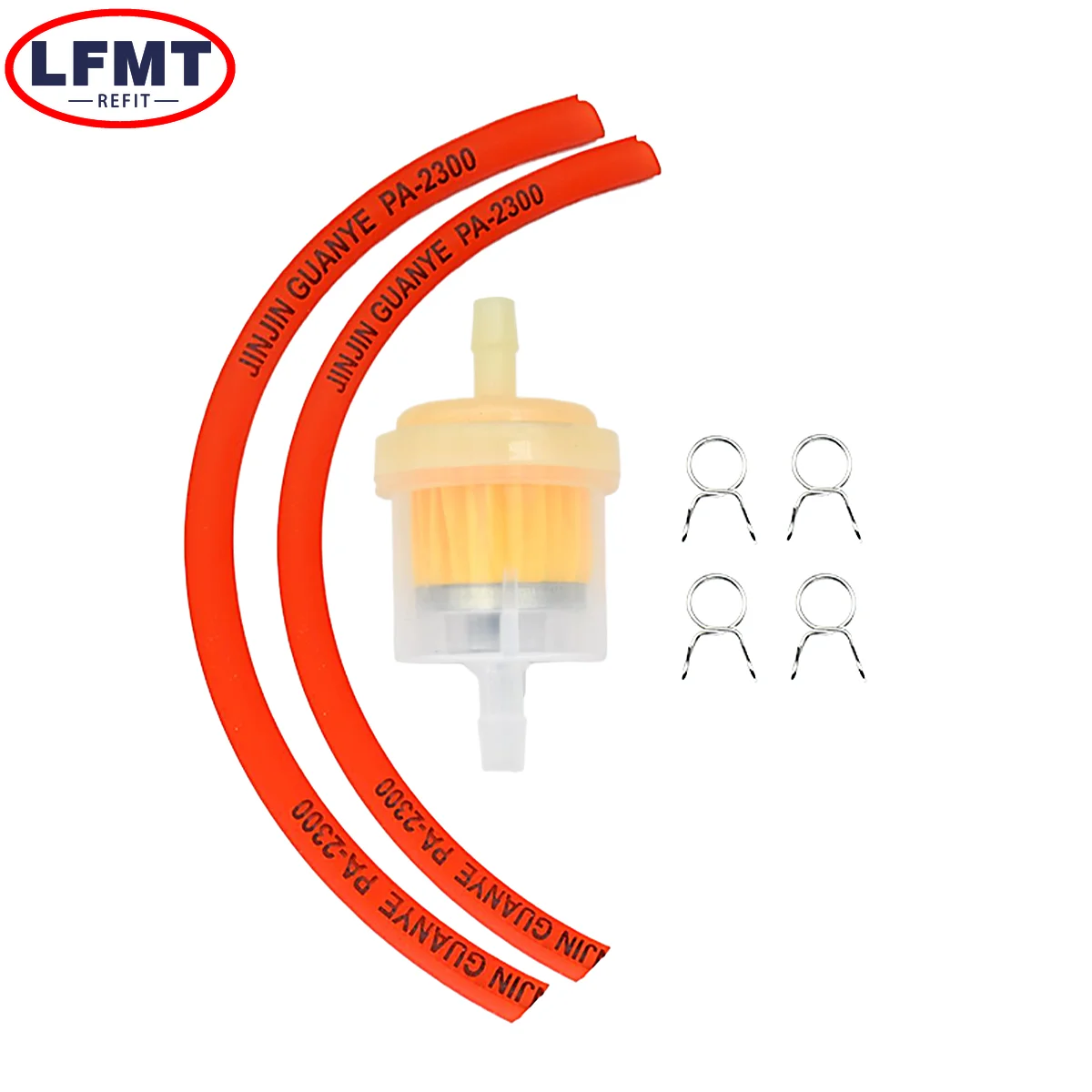Motorcycle fuel filter Universal Gas fuel filters 49cc 50cc 110cc 125cc For motorcycle Motocross dirt pit bike Moped scooter ATV Go kart
