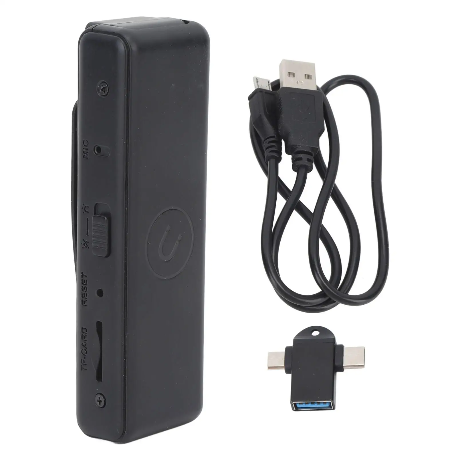 1080P HD Wearable Mini Camcorder with 90&deg; Rotation, Magnetic Adhesion & Infrared Night Vision-Ideal for home Use