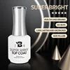 BOZLIN 15ML Super Top Coat  Function Gel No Wipe Matte Top Gel Transparent Soak Off  UV LED Nail Art Manicure Gel Varnish Primer 2