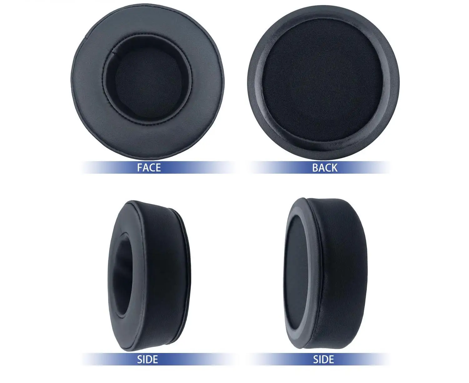 TROODITTE-almohadillas de espuma viscoelástica para auriculares