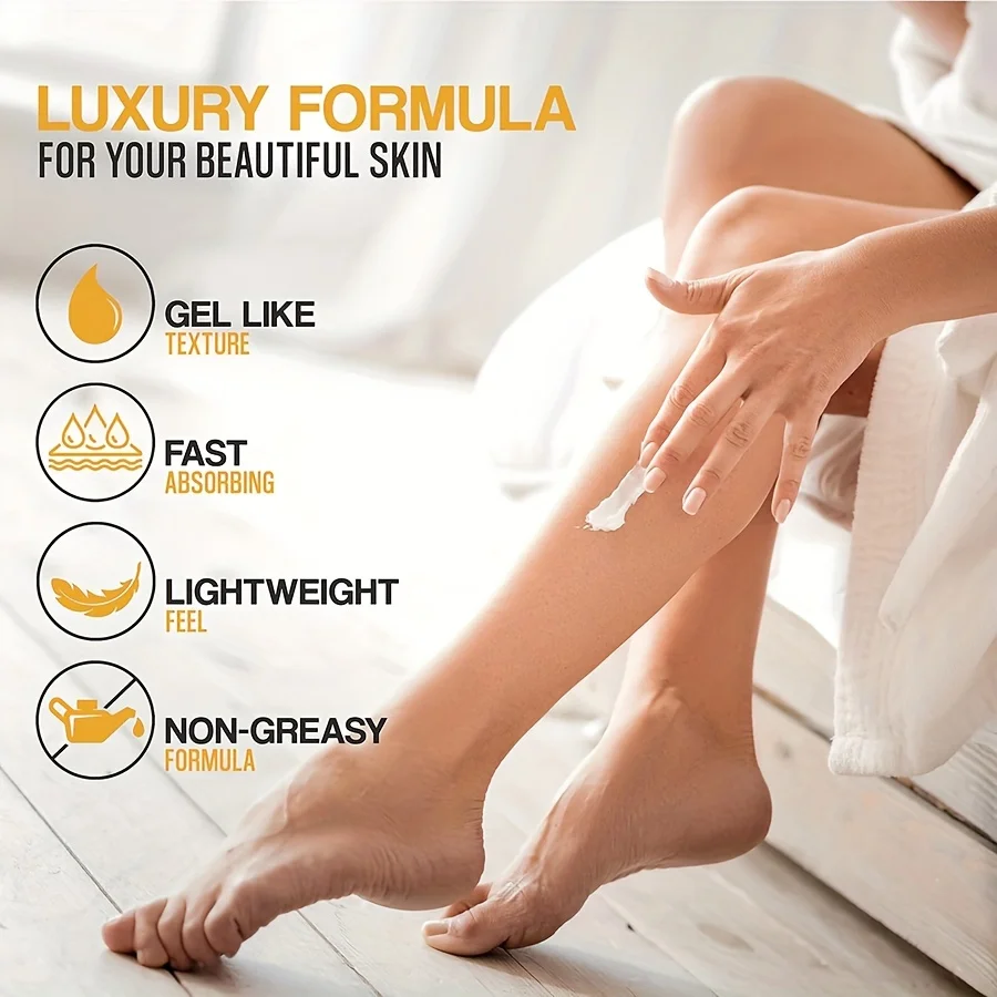 GZE After Sun Lotion Moisturizer and Hydrating Body Butter with Shea Butter, Whipped Shea Body Butter for Dry Skin 4