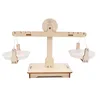 DIY Wooden Balancing Scale Model Building Kits Montessori Educational Kids Toys for Children Early Learning Game Birthday Gifts 1