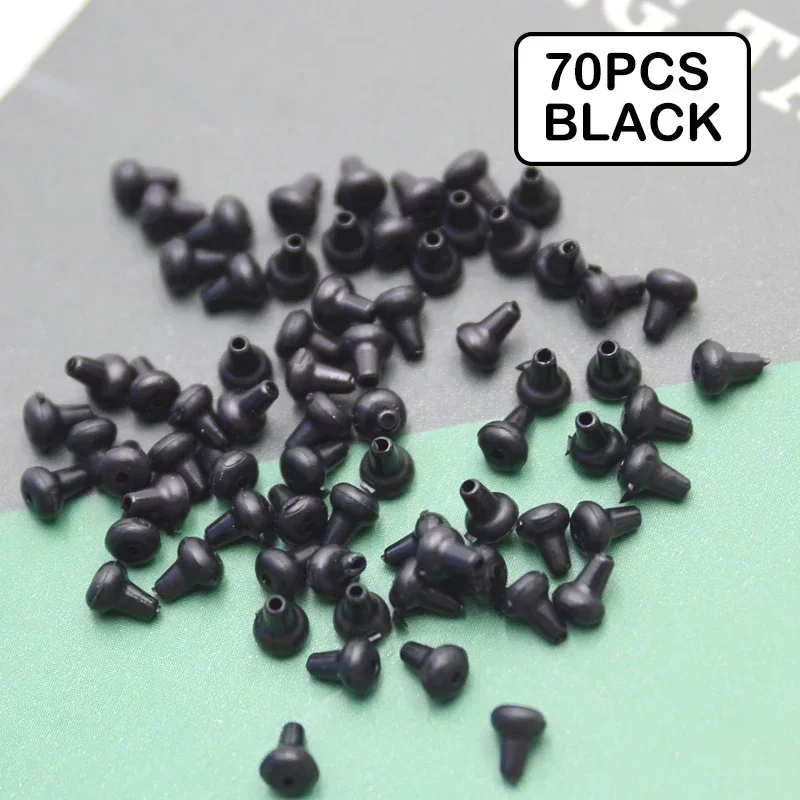 70 قطعة اكسسوارات صيد سمك الشبوط الصيد هوك وقف الخ...