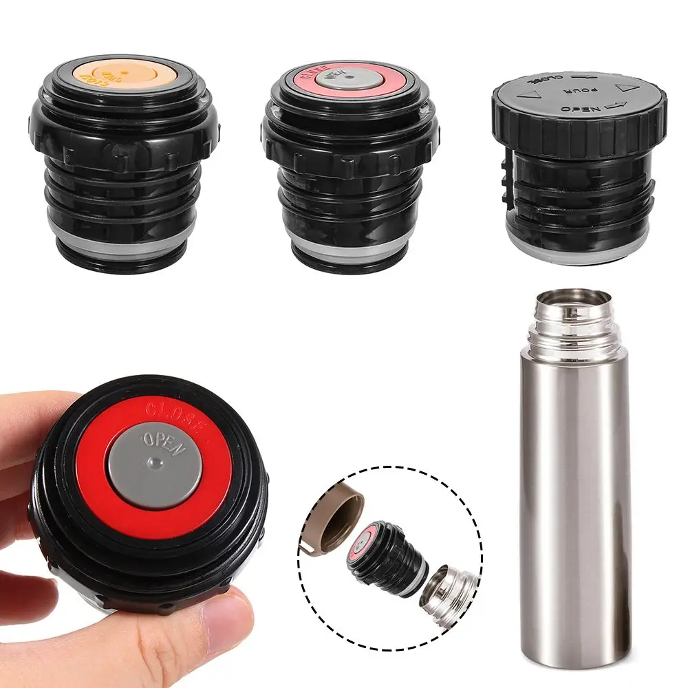 

1Pcs New Vacuum Bottle Cover Stopper Thermal Cup Lid plug Thermos Mug Stopper Lid Replacement for Outdoor Camping Travel Tools