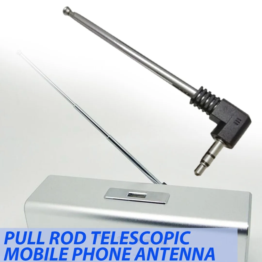 1pc35mmJackFMRadioAntenna4SectionsTelescopingAntennaFor