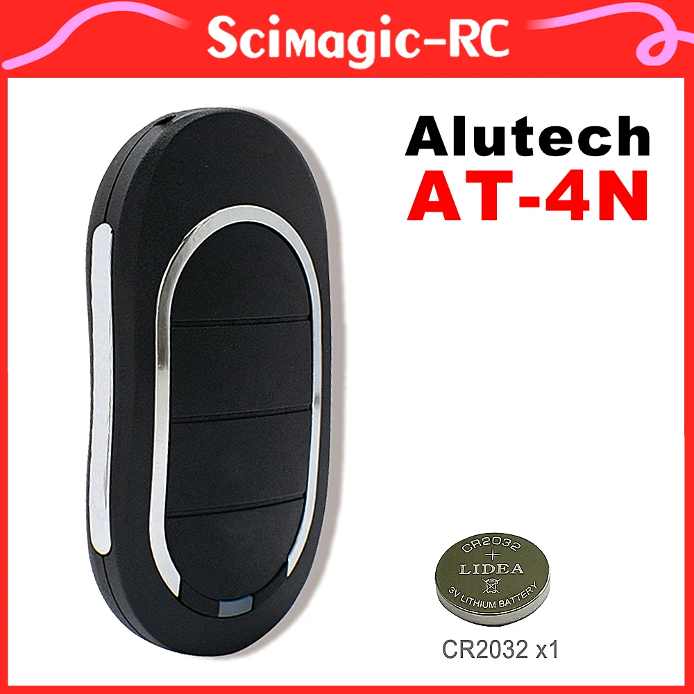 

Alutech AT-4N 433.92MHz Remote Control AT-4N Gate Garage Door 433.92MHz Dynamic Code AT4N Transmitters 4 Buttons Barrier Control