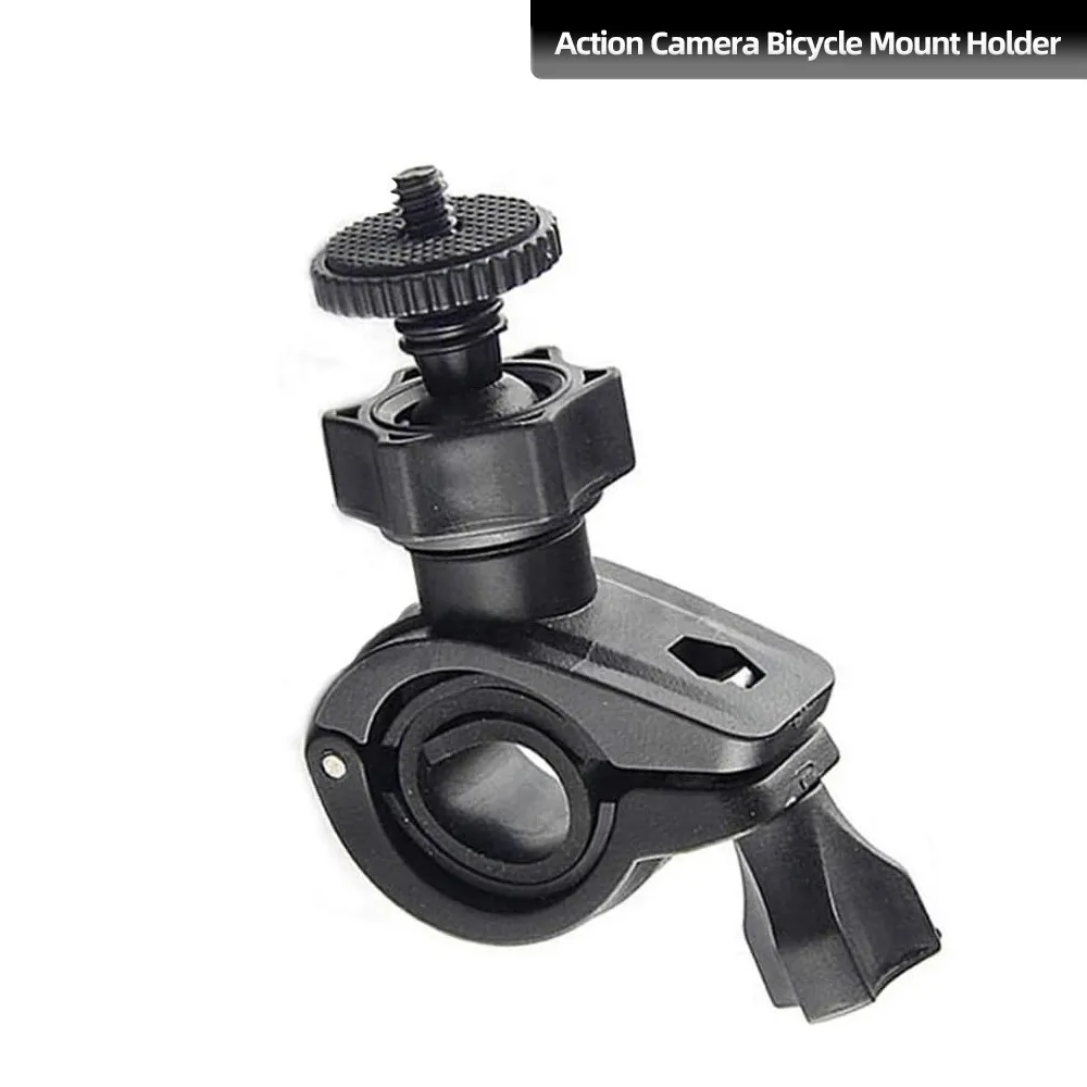 Support Vélo pour GoPro Hero 13/12/11/10/9, DJI Osmo, Insta360 - Montage Guidon