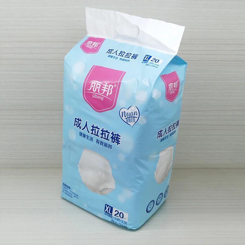 Wholesale Super Absorbent Adult Ultra Thick Disposable Elderly Nappies Adult Diaperabdl Diaper 6