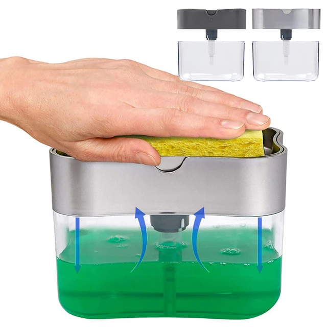 Dishwashing Liquid Dispenser Sponge  Soap Dishwashing Liquid Dispenser - 2  1 Soap - Aliexpress