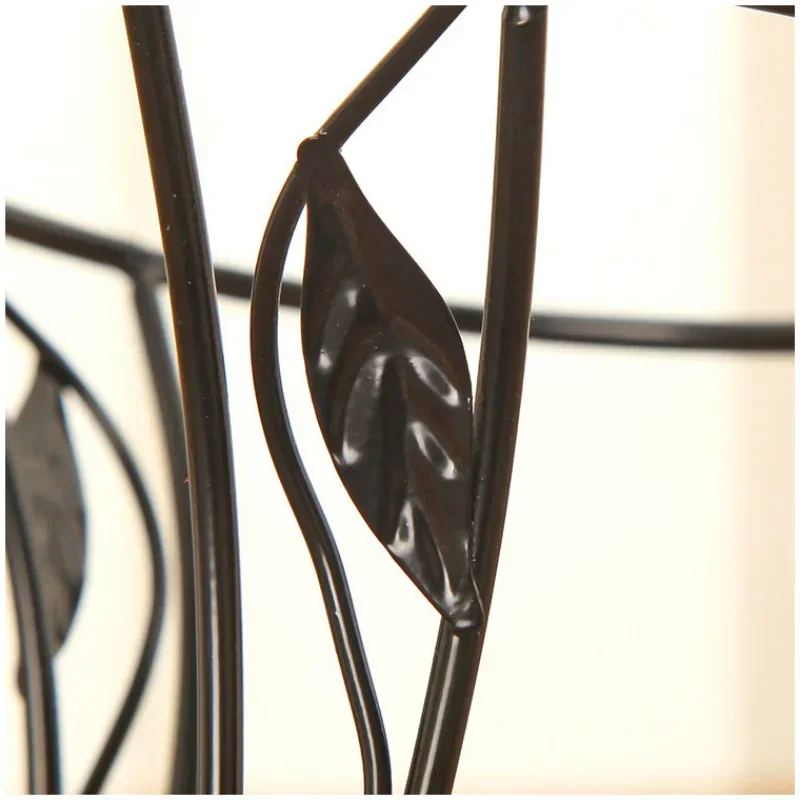 Metal Plant Stands Indoor 13.5cm Tall Vintage Corner Plant Stand Holder & Display Rack For Outdoor Garden