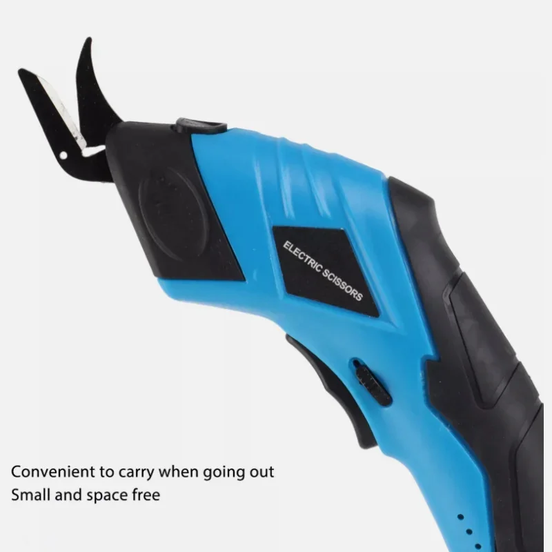 Portable Rechargeable Electric Scissors Effortless Cutting Fabric Leather Electric Cutting Scissors Tailor Sewing Cutting Knife