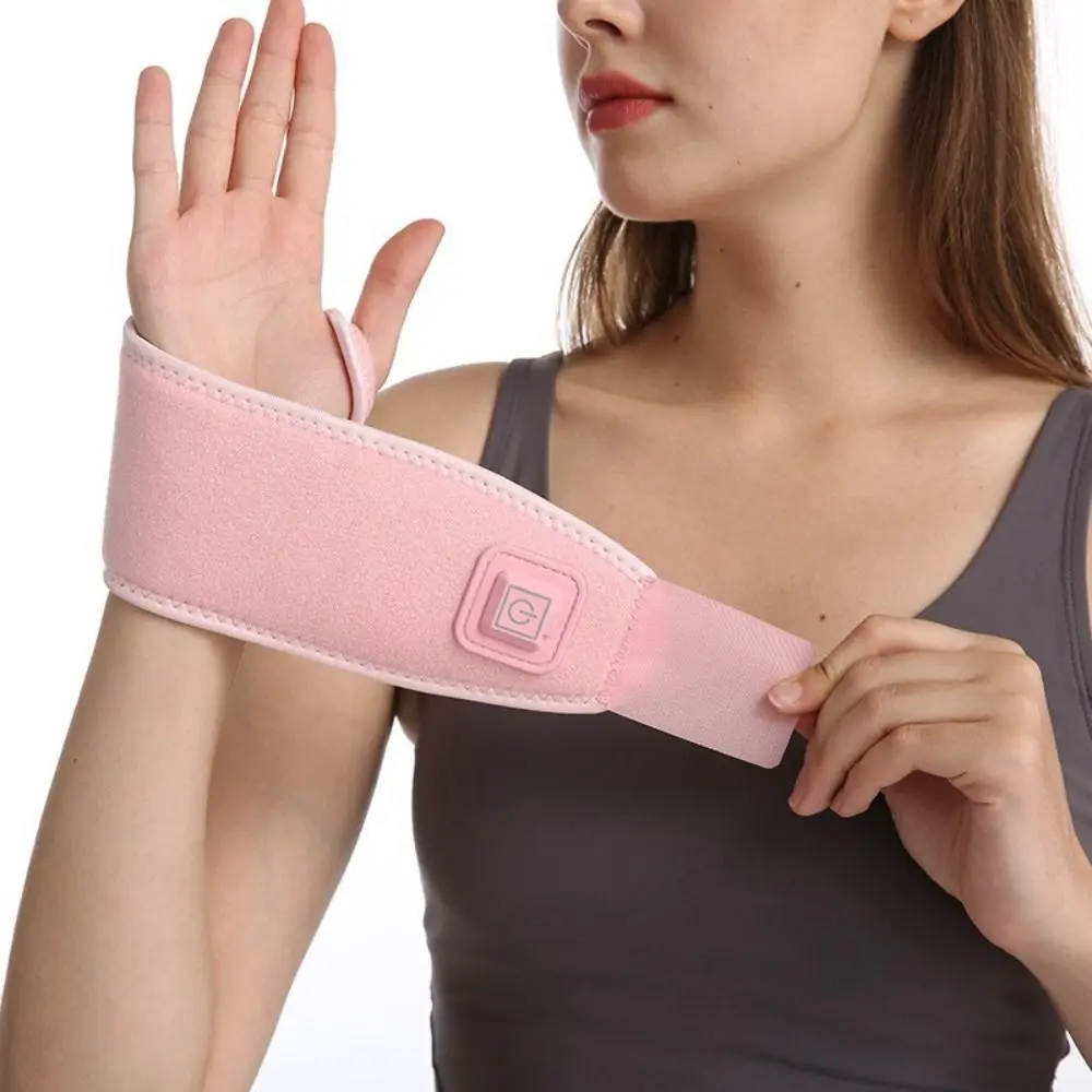 

Thin Electric Heating Wrist Straps Breathable Protective USB Sports Support Soft Skin Friendly Heating Wrist Guard Winter