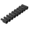9 Pieces Tap Sockets Cr Molybdenum Steel 1/2 Inch Drive Square Socket Set for Electric Pneumatic Hand Wrench 1