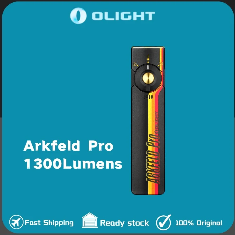 OLIGHT Arkfeld Pro Rechargeable EDC Flashlight (Racing