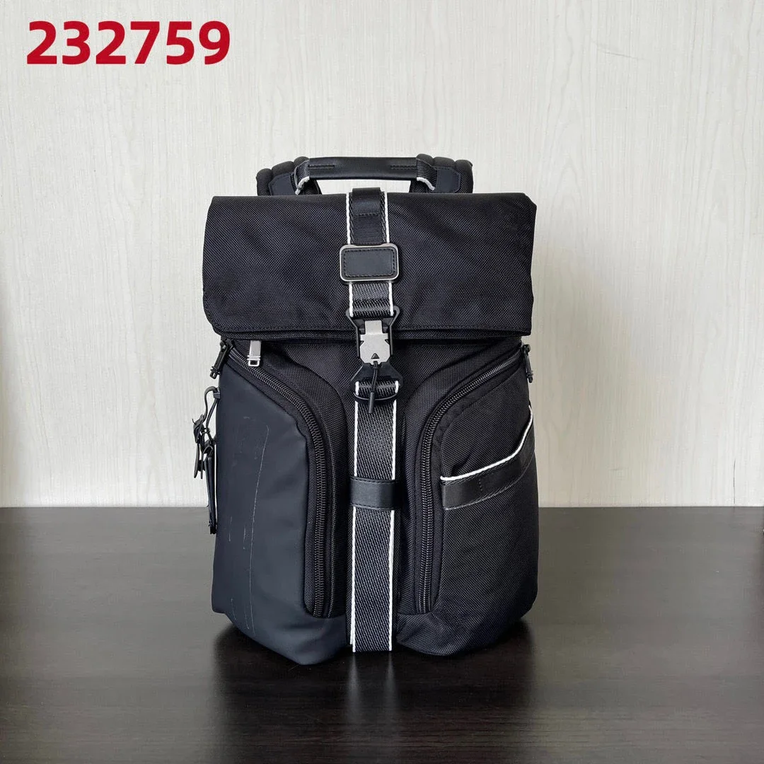 

Famous Brand Ballistic Nylon Men's Backpack Waterproof Business Computer Backpack Short Travel