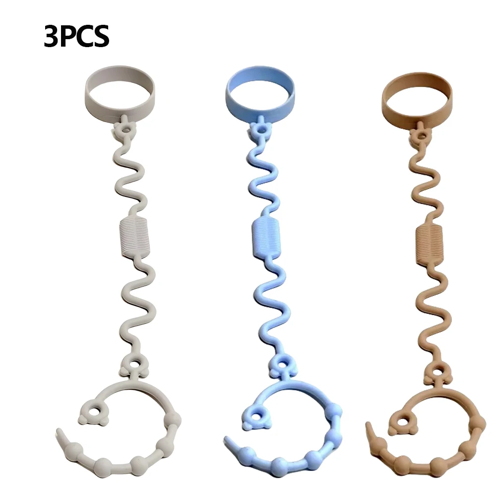 Pieces Baby Silicone Bottle Drop Chain Pacifier Loss Prevention Rope Water Mug Drop Prevention Lanyard Baby Teether Toy Drop