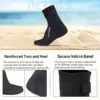 Neoprene Socks 3mm Beach Volleyball Sand Soccer Diving Swimming Surfing Snorkeling Fishing Wading Kayaking Rafting Water Booties 5
