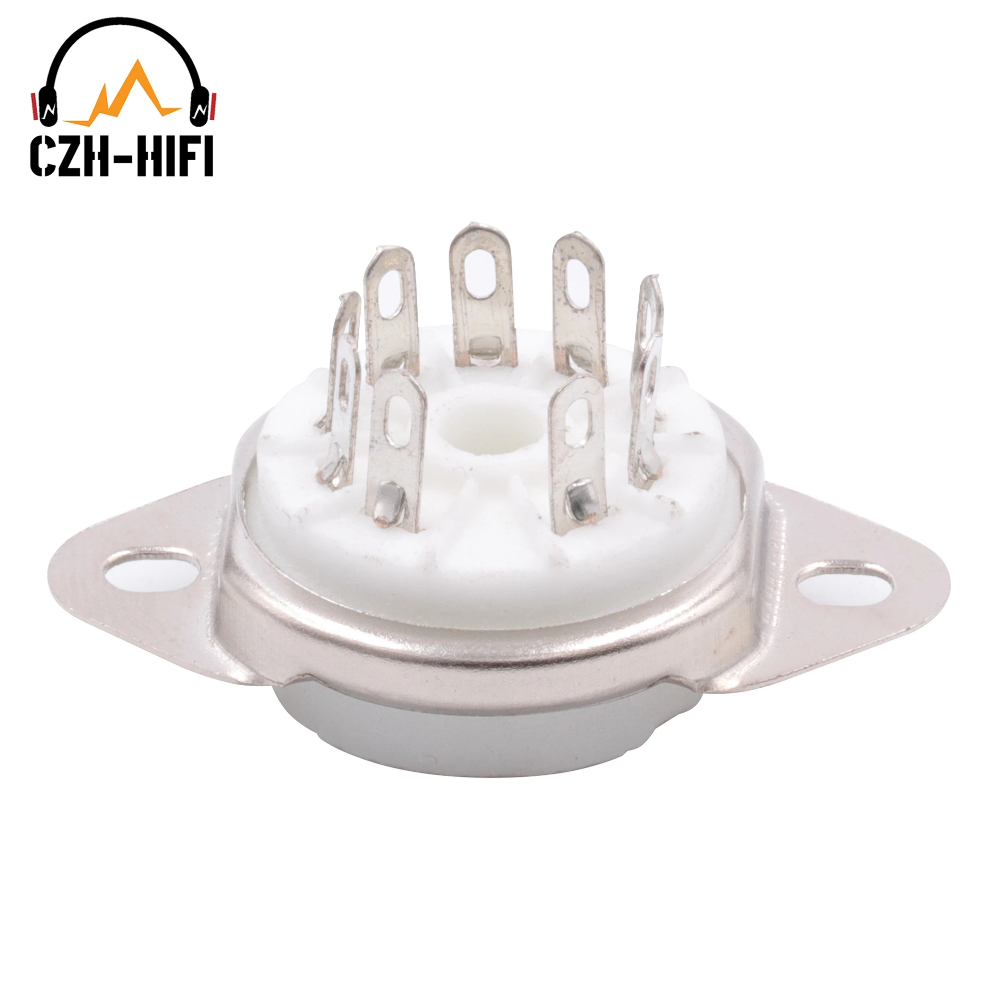 9pin Rohr Buchse Keramik Ventil Basis für 6DJ8 12AX7 ECC83 ECC82 B339 CV492 6L13 12AU7 Vakuum Rohr Verstärker Hifi Audio DIY – Detail 4