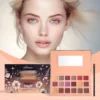 EELHOPE 18-color Eyeshadow Disc Eyeshadow Makeup Eye Colorful Disc Multi-purpose 18-color Daily Makeup Sequins Makeup Palette 1