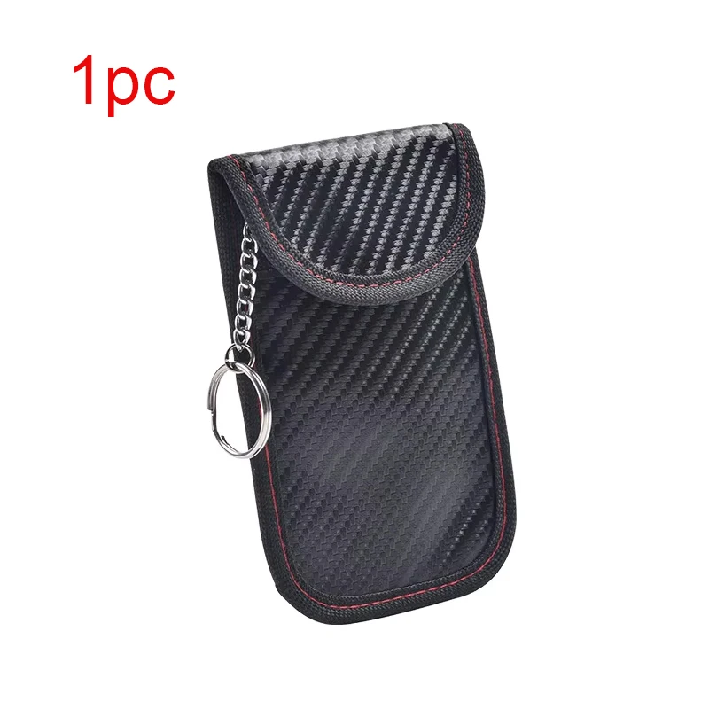 Premium Car Key Signal Blocker Pouch – RFID Blocking Faraday Cage Bag