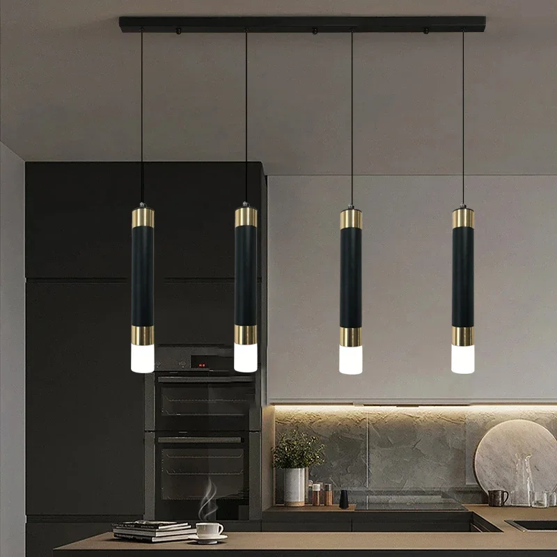 섬세한 미니멀리스트 Led 펜던트 조명 Hanglamp 드롭 라이트 레스토랑 바 주방 다이닝 룸 계단 샹들리에 램프