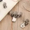Portable Spring Pen Clip High Quality  Pen Clip Self adhesive Metal Pencil Holder Pens Pencils Writing Tool Office School Supply 4