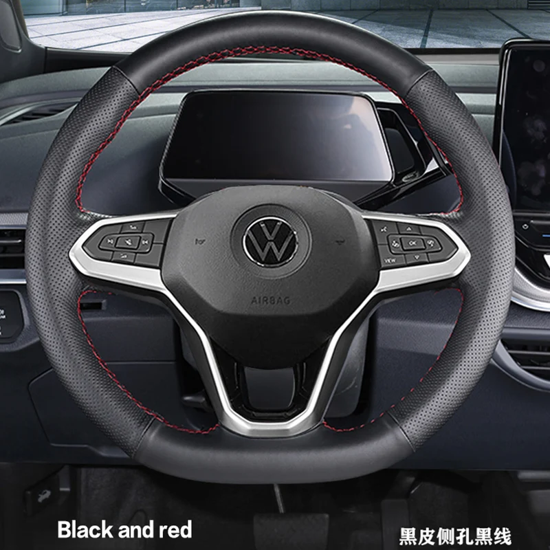 LeatherHandSewingforVOLKSWAGENVWID4ID4ID6ID6CarSteering