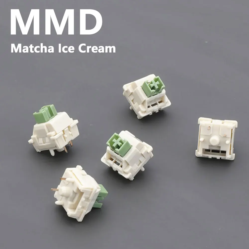 MMD Matcha Ice Cream Switch Linear 5pins Mechanical Keyboard Switches