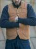 Bronson Heavyweight Canvas Hunting Vest Outdoor Multi-Pocket Waistcoat For Men 1