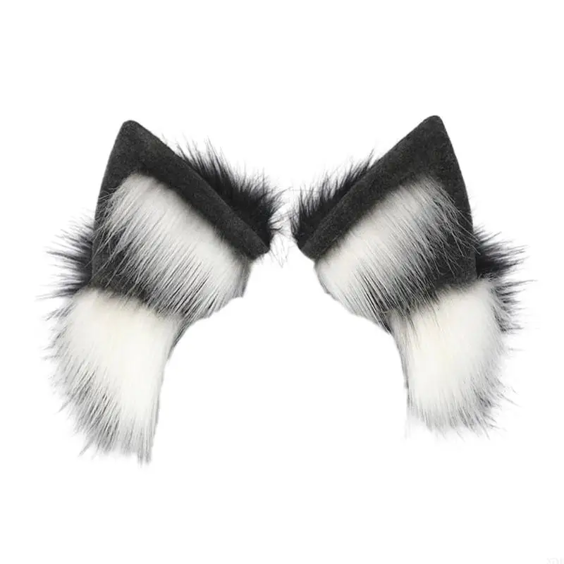 Anime Cosplay Props Hair Hoop Furry Dynamic Ear Halloween Headband Furry Kitten Animal Carnivals