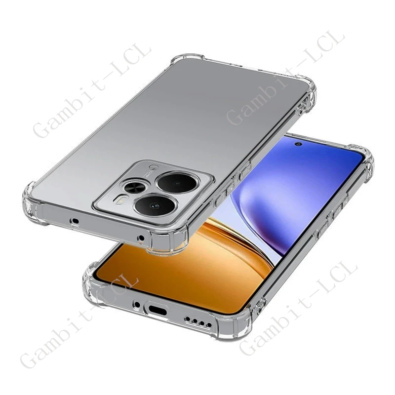 Shockproof Anti-Fall Soft TPU Back Cover Case