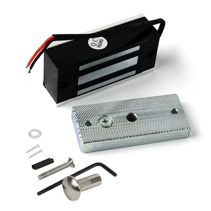 

12V Escape Room Electronic Drawer Lock Electric Magnetic Cabinet Door Locks 60kg 100lbs Holding Force Electromagnetic