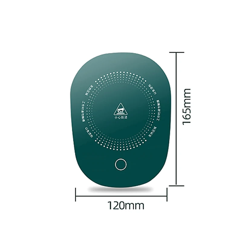 1 PCS heated coffee coaster Electric Heated Coffee Mug Heating Coaster Home Office Milk Tea Water Heating Mat Smart Thermostatic Warmer Pad